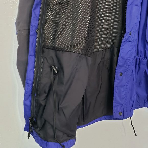 Solstice Microshed Men's XL Hooded Blue and Black Jacket - Picture 9 of 11